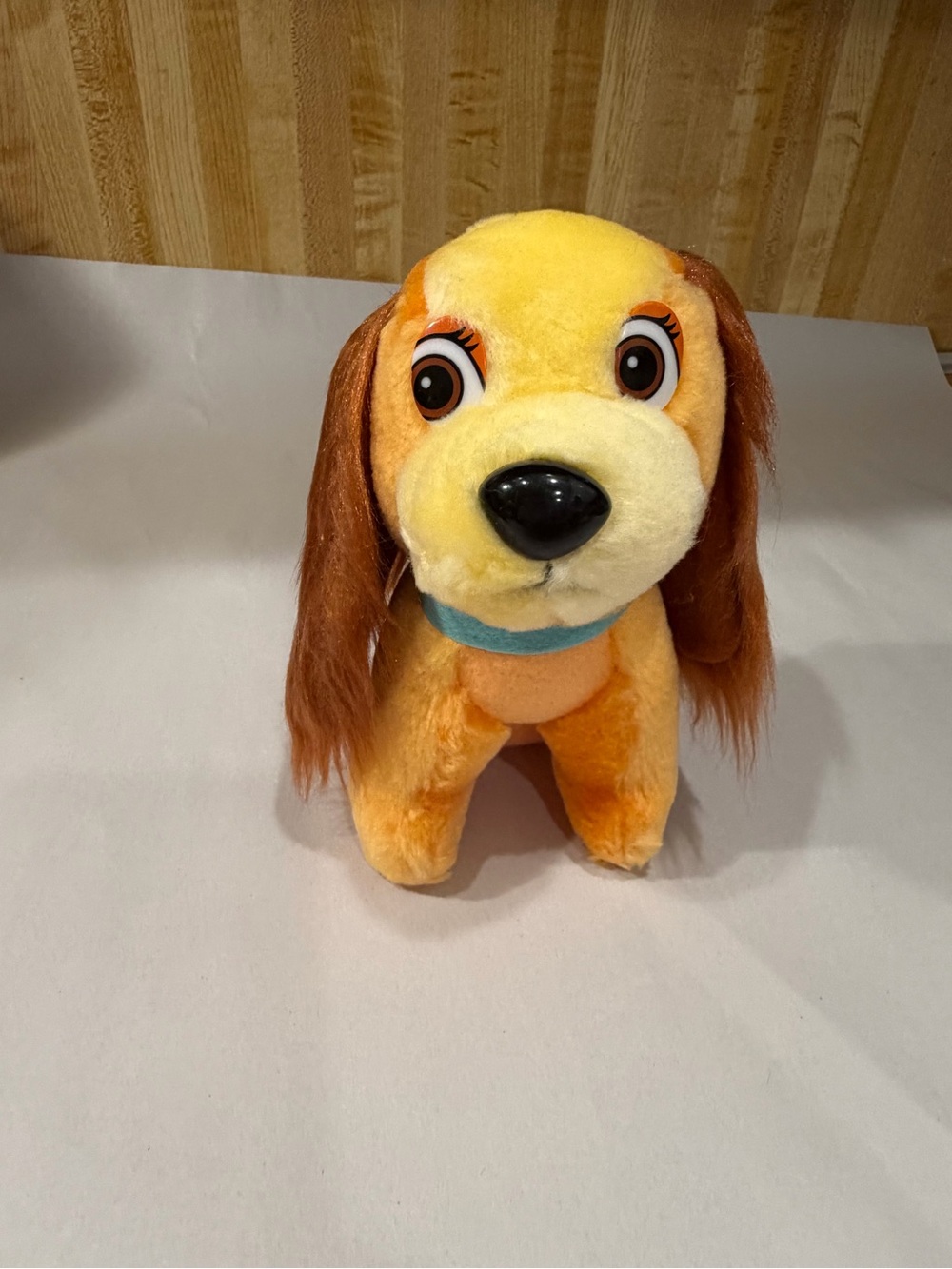 Vintage Walt Disney lady and the tamp dog toy